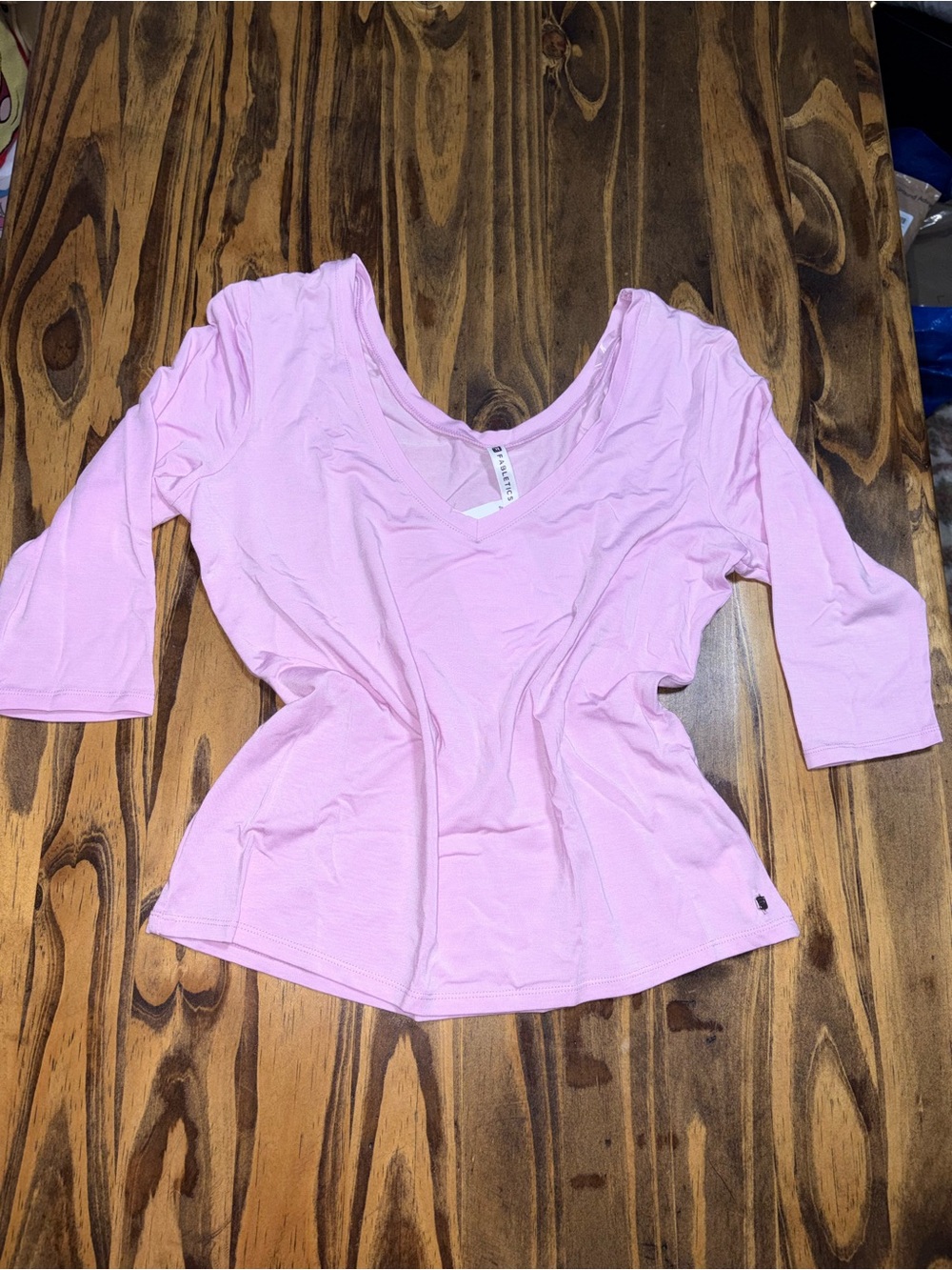 Nwt Fabletics Samatha top light pink Size XXS